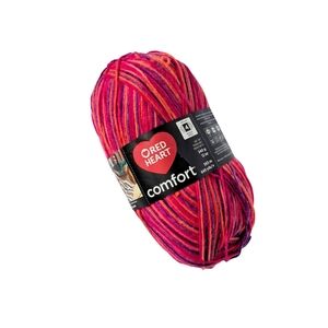 Red Heart Comfort Yarn Jelly Bean